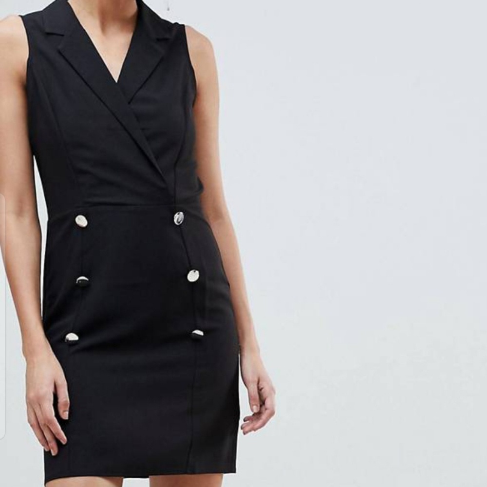 Tuxedo Dress
